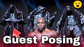 Legend on stage 😮 Kai Greene guest Posing at binous classic event 2024 [upl. by Kaslik]