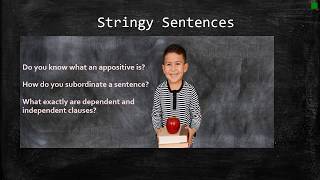 Stringy Sentences and How to Avoid Them [upl. by Ahsienom]