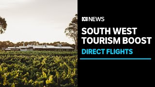 Sydney to Busselton flights to boost international tourism in Margaret River region I ABC News [upl. by Deibel]