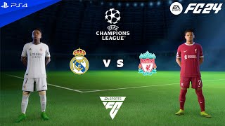 FC 24 PS4  Real Madrid vs Liverpool  Champions League [upl. by Tory]