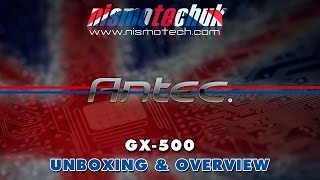 Antec GX500 Case Unboxing amp Overview [upl. by Leahcimnoj907]