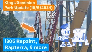 Kings Dominion Park Update 1052024 Pantherian Rapterra and more [upl. by Hare106]