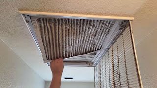 3M Filtrete Air Filters How To Tell If They Havent Been Changed Enough [upl. by Avenej]