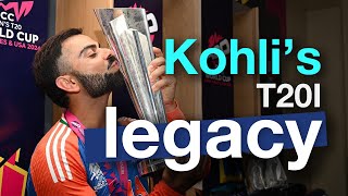 Virat Kohlis T20I legacy  viratkohli cricket [upl. by Humpage427]