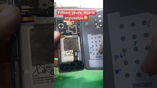 Remove Battery Cover Samsung Galaxy A52 mobile smartphone phonerepair reels [upl. by Hedwiga]