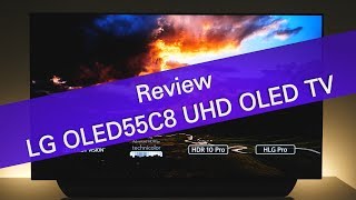 LG OLED55C8 C8 series UHD OLED TV review [upl. by Winter]