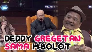 LUCU DEDDY Gak Bisa Bicara Gara2 HAJI BOLOT  Hitam Putih 8 September 2017 [upl. by Frulla866]