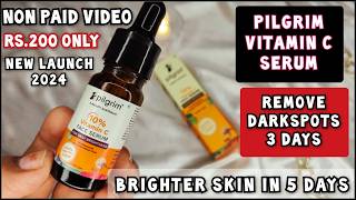 Pilgrim Vitamin C 15 Serum  Pilgrim Vitamin C Serum Advance Brightness  Festival Sale 2024 [upl. by Lidstone]