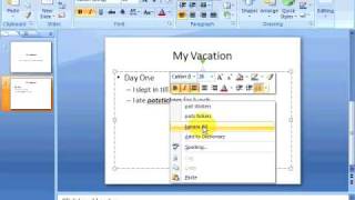 PowerPoint 2007 Tutorial 11 PowerPoint Basics [upl. by Raines]