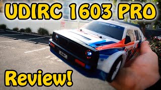 Brushless 116 Scale RC Rally Car UDIRC 1603 Pro  Open Box amp Review [upl. by Nye]