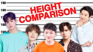 KPOP HEIGHT COMPARISON Shortest VS Tallest Idols 3RD amp 4TH GENERATION [upl. by Eppesuig]