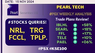 PSX  Pearl Tech KSE100 95k ✅ Next Potential Areas [upl. by Haroved]