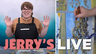 Jerrys LIVE Episode JL331 Impressionist Oil Painting [upl. by Deborath661]