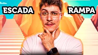 Escada ou Rampa Qual Cansa Mais A Física Explica [upl. by Ross848]