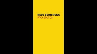 DHL Packstation  Die neue Bedienung der Packstation [upl. by Ewell893]