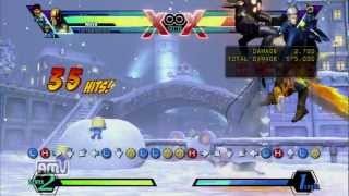 UMVC3 Nova TA infinity combo [upl. by Allyson]