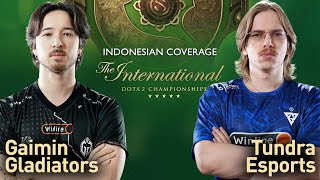 Official BhsIndo Tundra vs GG  The International 2024 Dota 2  Yudijustincase amp Dalul [upl. by Basil689]