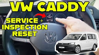 VW Caddy Service Light  Inspection Light RESET  How to RESET VW CADDY SERVICE  INSPECTION LIGHTS [upl. by Luedtke]