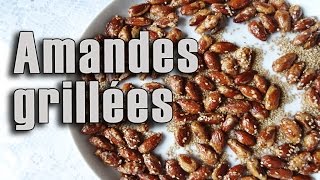 Des amandes grillées au four  Maman Cuisine [upl. by Ecydnak]