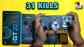 🔥UNBOXING INFINIX GT 20 PRO  31 KILLS FULL RUSH GAMEPLAY  2024 [upl. by Nnylorac]