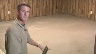 Installing Concrete Microtoppings  From Carpet to Stained Concrete  Part 4 [upl. by Asirrom]