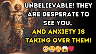 Unbelievable They are desperate to see you and anxiety is taking over them 😳😢🥰😱❤️ [upl. by Tevlev]