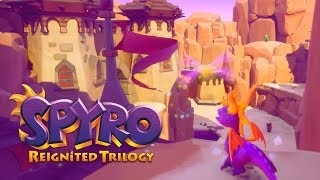 Spyro Reignited Trilogy  Spyro the Dragon 120 Walkthrough Part 8  Dry Canyon [upl. by Narruc]