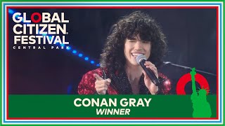 Pop Singer Conan Gray Performs ‘Winner’ Live  Global Citizen Festival 2023 [upl. by Rednasxela985]