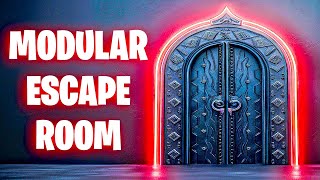 MODULAR ESCAPE ROOM All Levels Fortnite [upl. by Gerc]