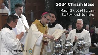 Chrism Mass  March 25 2024 [upl. by Jeavons]