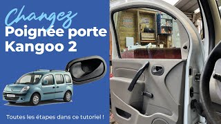 Remplacer votre poignée interieure pour Kangoo 2 en quelques minutes   ⚙️Starpièces [upl. by Kali884]