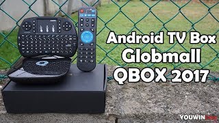 TV Box Globmall QBOX 2017  Fluidità migliorabile [upl. by Nosnorb]