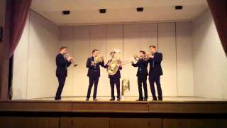 Tonight from West Side Story  BlechReiz BrassQuintett [upl. by Ondrej758]