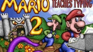 Mario Teaches Typing 2  Scene 8 of 9 [upl. by Sitruc]