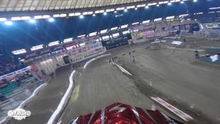 Superbowl Supercross Genova 13  Camera on Board [upl. by Colleen940]