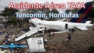 Accidente Aéreo Honduras  Noticia [upl. by Anomor]