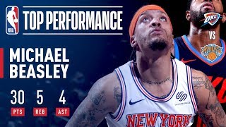 Michael Beasleys LIGHTS OUT Performance vs OKC  Dec 16 2017 [upl. by Sabelle]