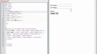 PHP Lesson 28  Working with the ISSET Function [upl. by Liek333]