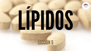 5 LÍPIDOS NUTRICIÓN ORTOMOLECULAR [upl. by Wilmer360]