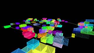 Informal Space Syntax  3D blocks growth WIP [upl. by Aicinod220]