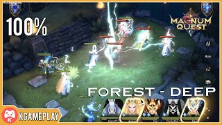 Magnum Quest Raid Forest Deep 100 Complete [upl. by Eidnalem634]