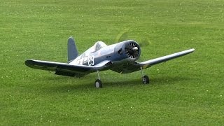 Top Flite F4U Corsair 60 ARF Review Part 1  Intro and Flight [upl. by Eimac]