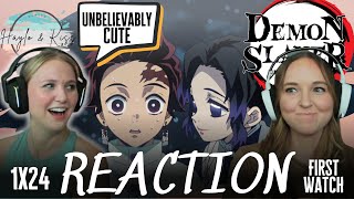 quotRehabilitation Trainingquot  DEMON SLAYER  1X24 Reaction [upl. by Ynffit117]