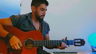 Cruzando puertas  Robi Draco Rosa  Cover  Guitarra [upl. by Elman]