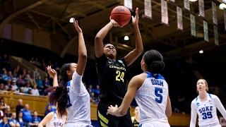 Highlights Oregon womens basketball ousts Duke advances to Sweet 16 for first time in program [upl. by Hilleary]