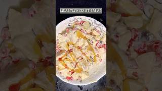 Easy fruit salad with fresh creambreakfasteasyrecipefruitsfruitsaladcustardtrendingytdessert [upl. by Airretal468]