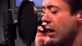 Robert Downey Jr sings quotMan like Mequot [upl. by Neellok]