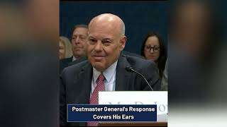 Postmaster Generals Response To Rich McCormick Questioning By Covering His Ears [upl. by Yerot]