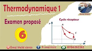 Examen proposé 6 thermodynamique 1 [upl. by Notla]