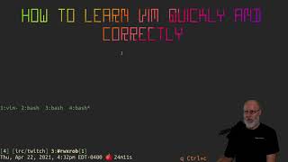 How to Learn Vim Quickly and Correctly 20210422163108 [upl. by Amzu126]